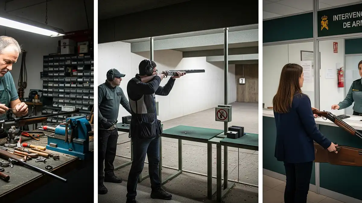 Reparación y Depósito de Armas: Guía Legal España 2025