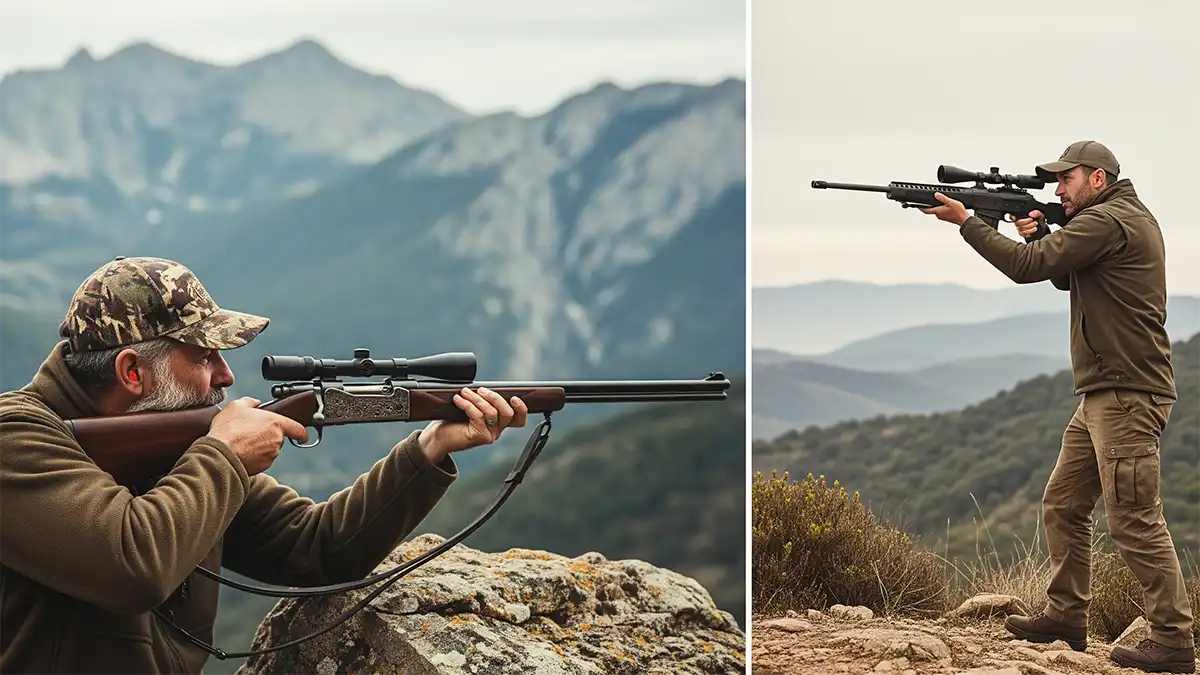 Rifles de Cerrojo vs Semiautomáticos: Guía Comparativa para Caza Mayor 2025